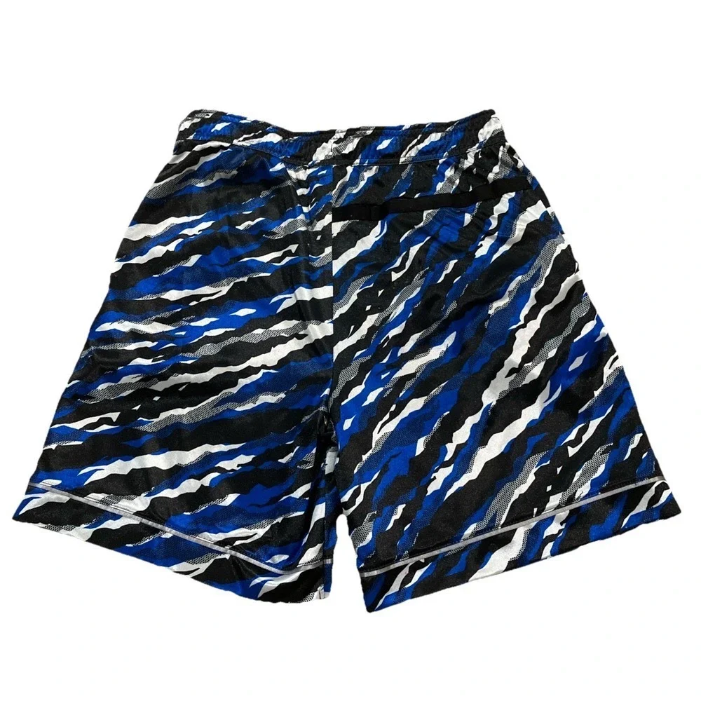 And1 Basketball Shorts Blue Camo M